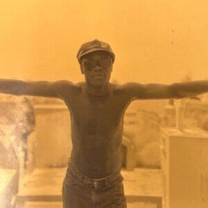 Janine Gordon Photograph 20x24" C-print Edition Signed Haiti Graves Portrait